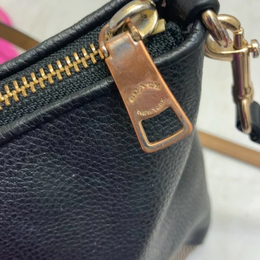 Coach 29848 Prairie Satchel Bag in Legacy Jacquard- Black